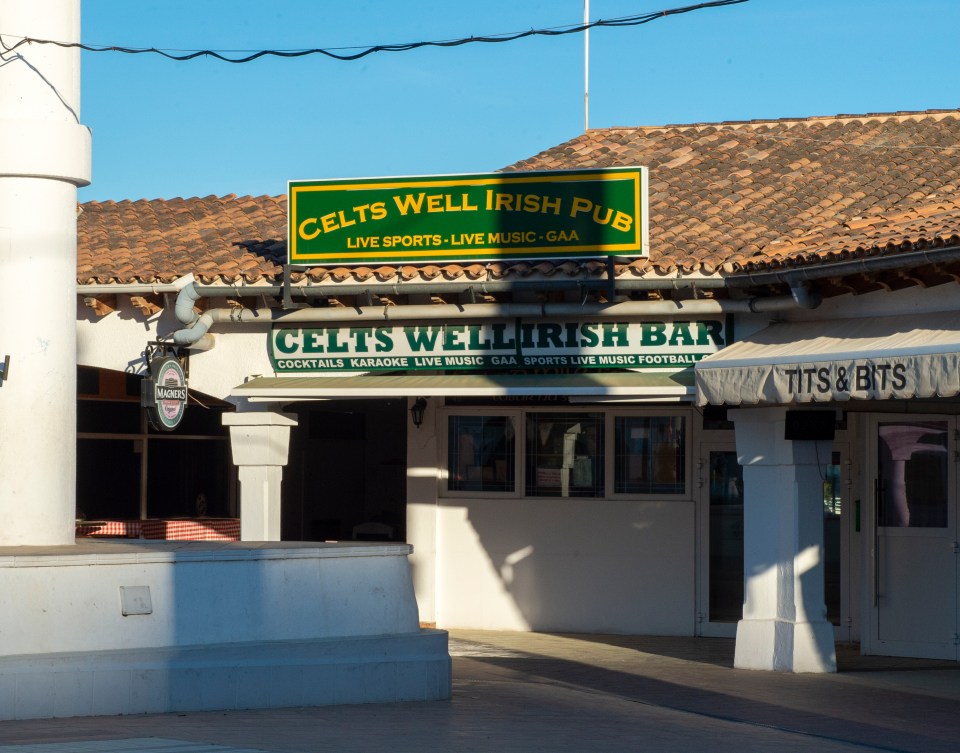  Flynn now runs the Celts Well pub in Santa Ponsa