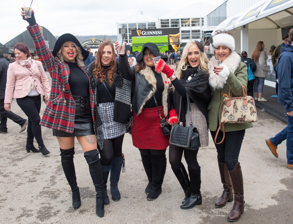  Warm coats, tartan patterns and mini skirts appeared to be a firm favourite with women this year