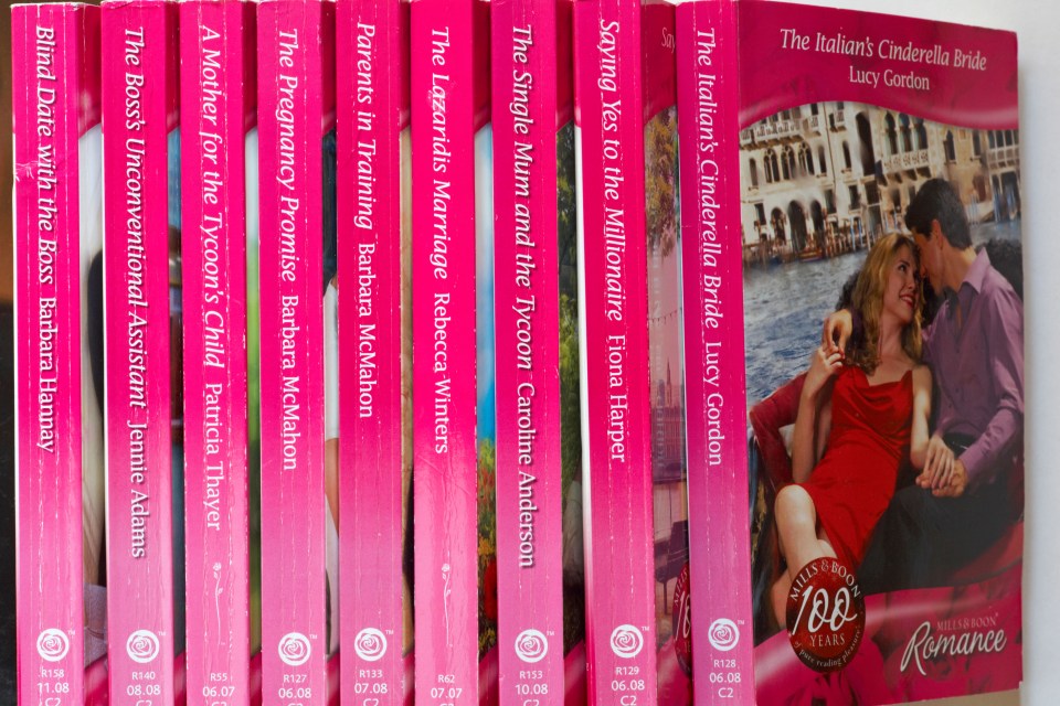  A Mills & Boon book is sold every 10 seconds in the UK