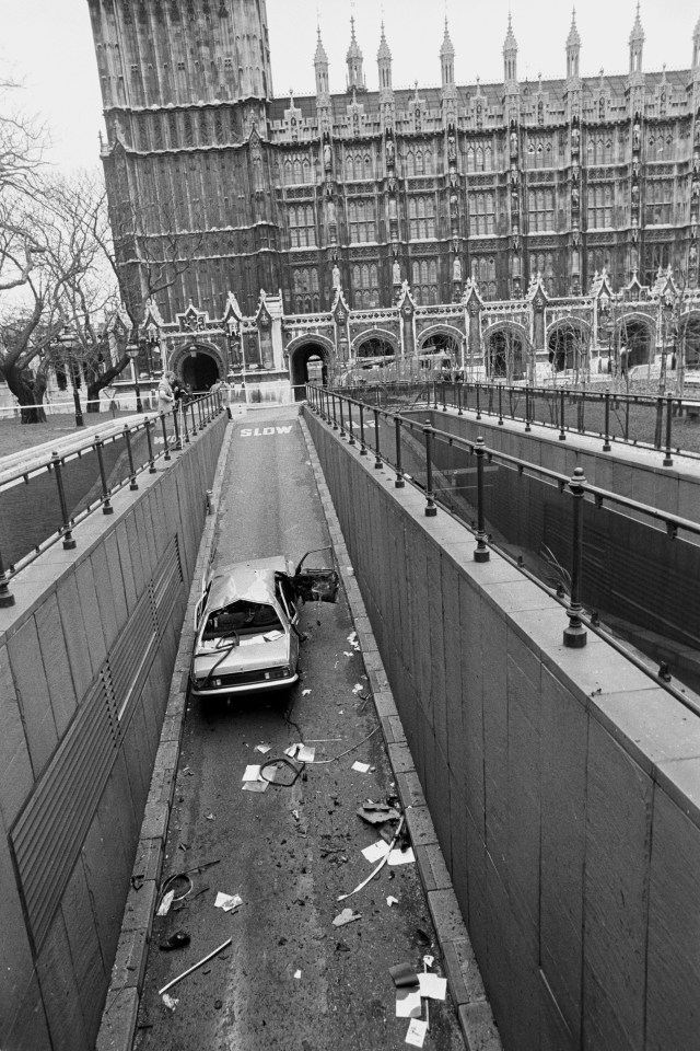  Irish terror group the INLA killed Shadow Northern Ireland Secretary Neave, 63, in a car bombing as he left the House of Commons car park in March 1979 - cops suspected Flynn of being directly involved