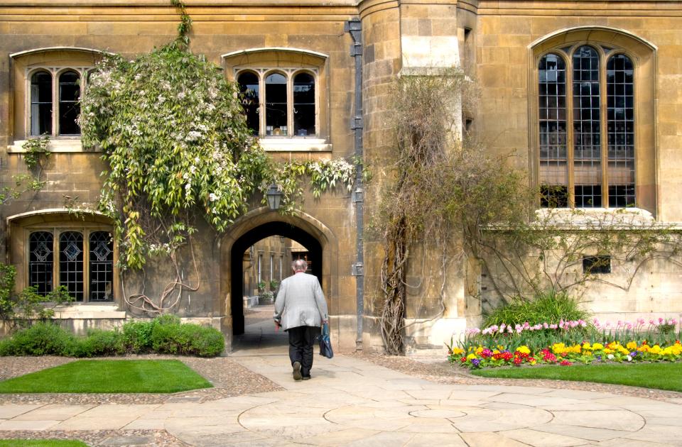  Gonville and Caius College at Cambridge University was used as a location in the show