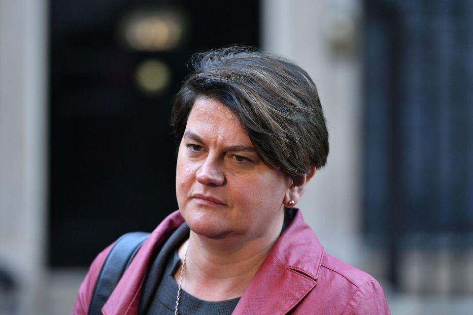  Arlene Foster's DUP could back the deal, but only once the ERG have blinked