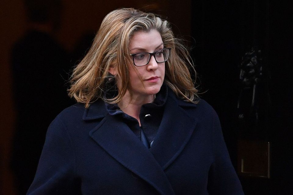  Secretary of State for International Development Penny Mordaunt is one of the Cabinet rebels