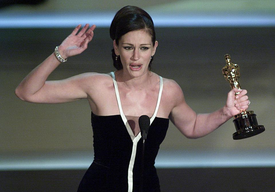  Julia won the Best Actress Oscar for Erin Brockovich