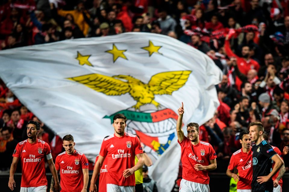  Ferro helped fire Benfica into the last eight of the Europa League