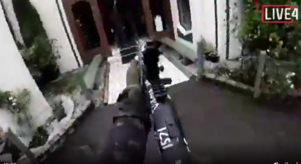  At least one gunman opened fire at two mosques in New Zealand - and live-streamed the slaughter on Facebook