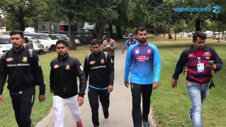 The Bangladesh cricket team were on their way to the Masjid Al Noor Mosque