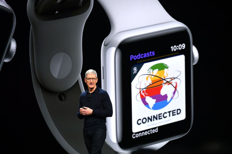  Apple's Tim Cook will likely appear on stage to reveal major news about the firm