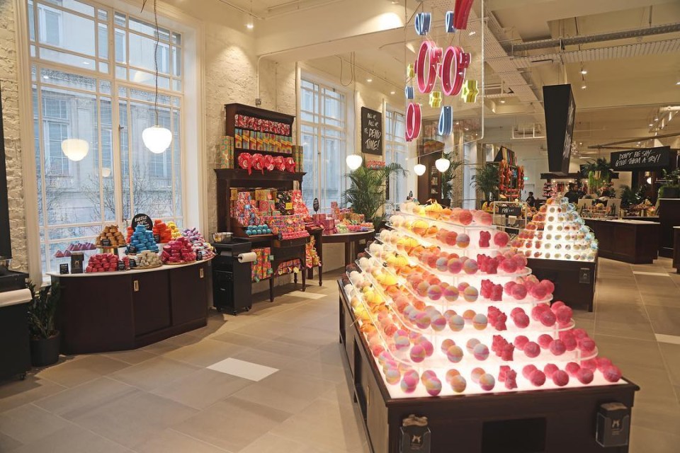  Lush's largest ever store can house up to 9 MILLION bath bombs