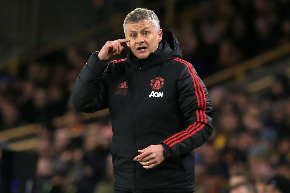  Ole Gunnar Solskjaer's side were humiliated by Wolves at the Molineux