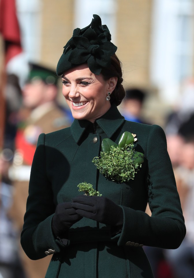  Kate Middleton looked gorgeous in green for the St Patrick's Day event