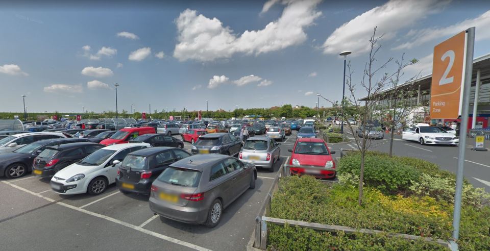  The 19-year-old man was stabbed in Tesco's car park (stock image)