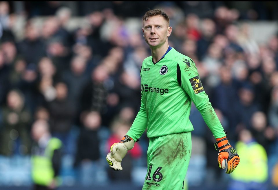  Millwall goalkeeper David Martin apologised to Lions fans for his costly mistake in the FA Cup quarter-final game against Brighton