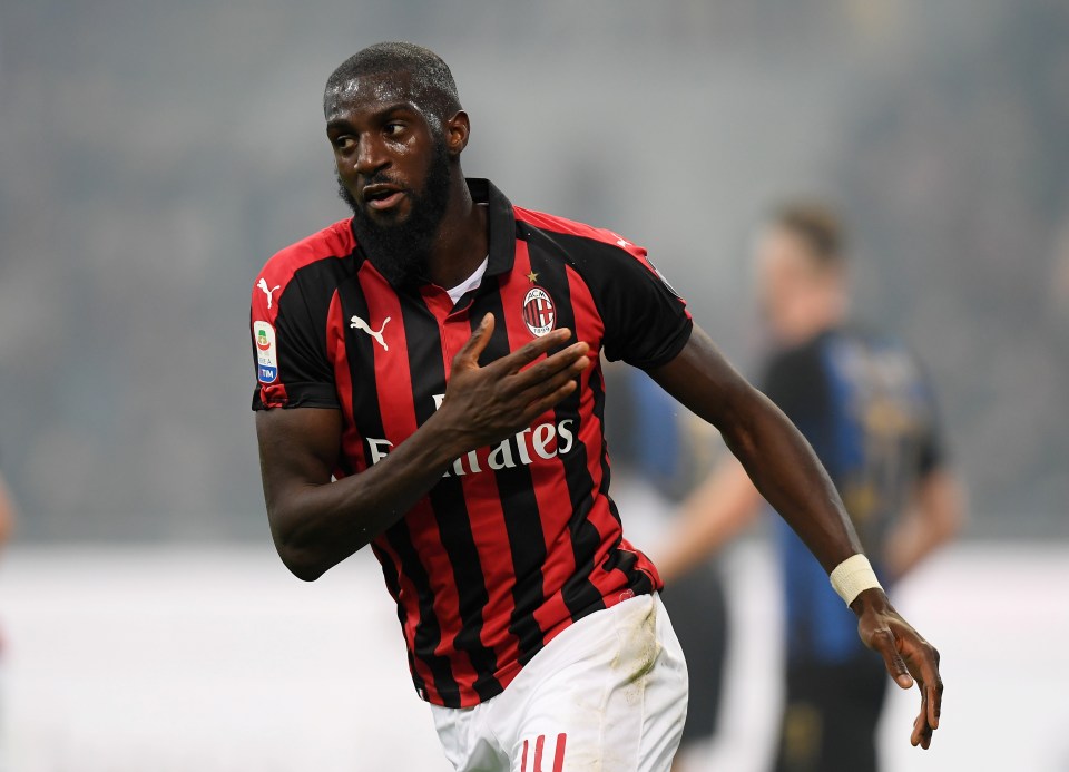  Tiemoue Bakayoko bagged his first AC Milan goal during the derby