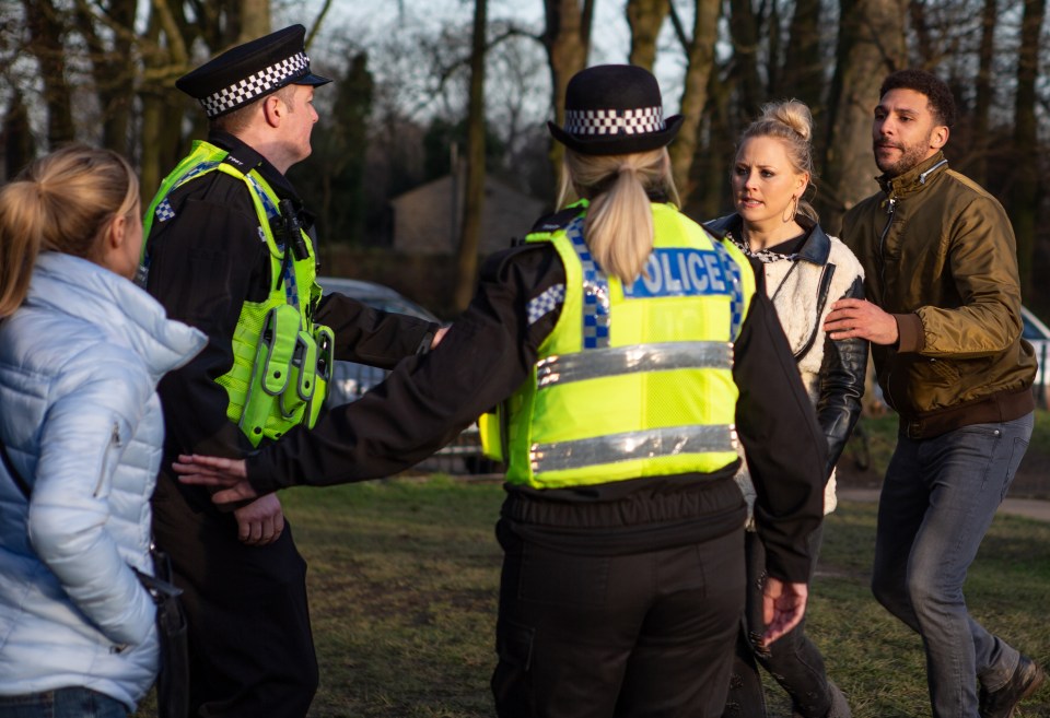  She gets locked up after defending love interest Billy Fletcher from a racist parent at school