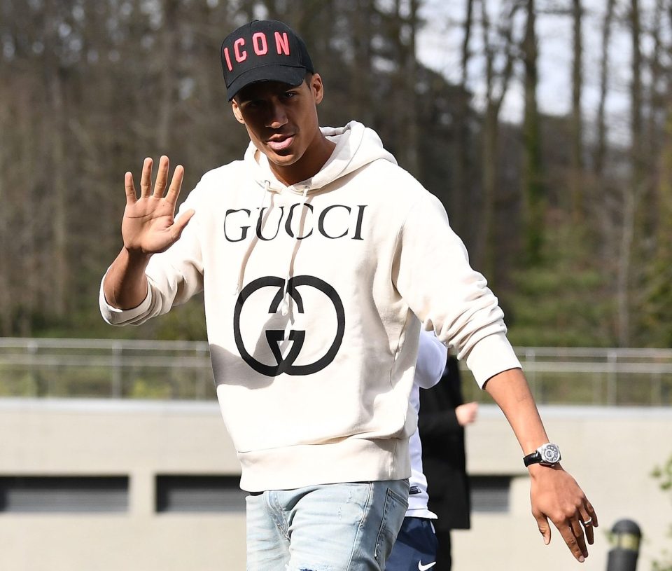  Raphael Varane arrives for France duty with his future up in the air