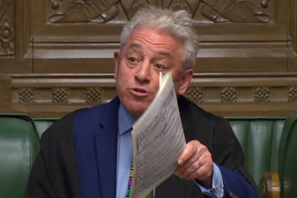 Bercow stands as the emblem of everything disillusioned Brits despise about the political class