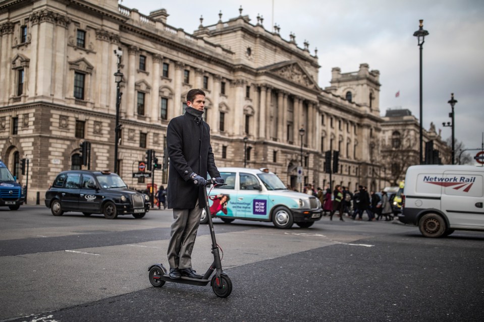  Electric scooters are set to be allowed on Britain’s roads for the first time