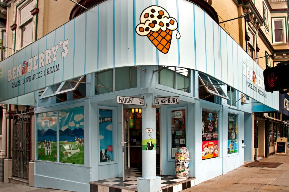  Ben & Jerry's shops around the world are giving out free ice cream in April