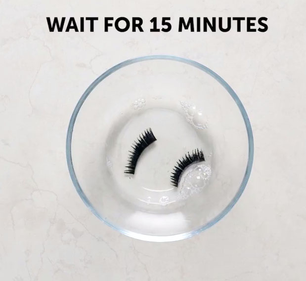  Soak for 15 minutes