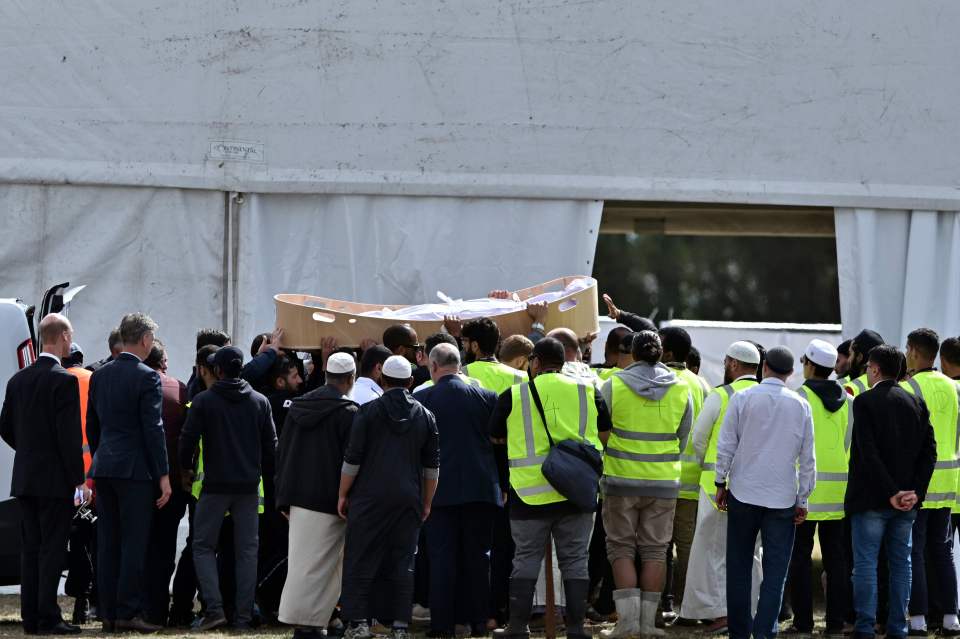  Around 200 mourners came out to pay their respects to the popular father and son, who had moved to New Zealand from war-torn Syria