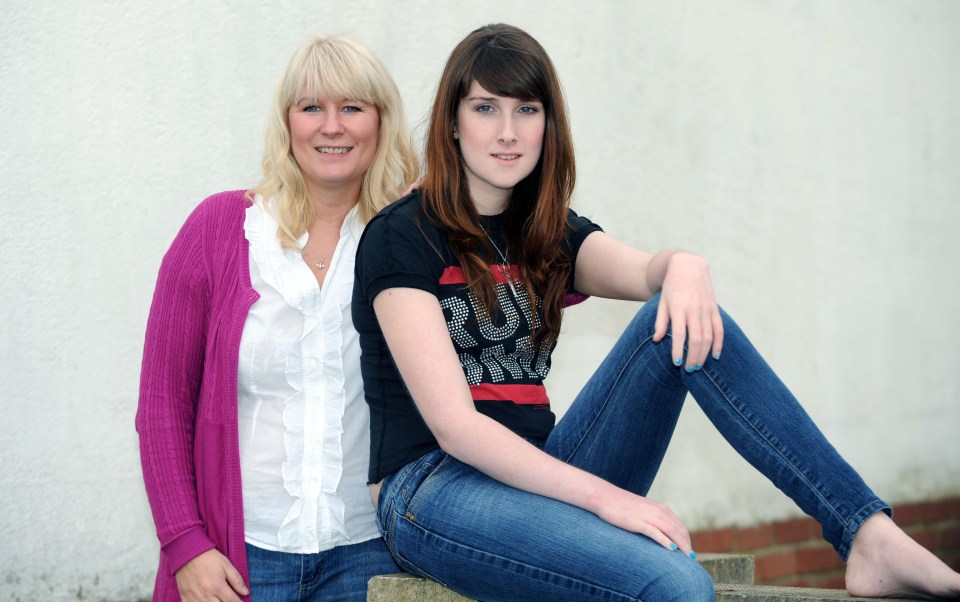 Susie Green, pictured with her daughter Jackie, who had full gender reassignment surgery in Thailand