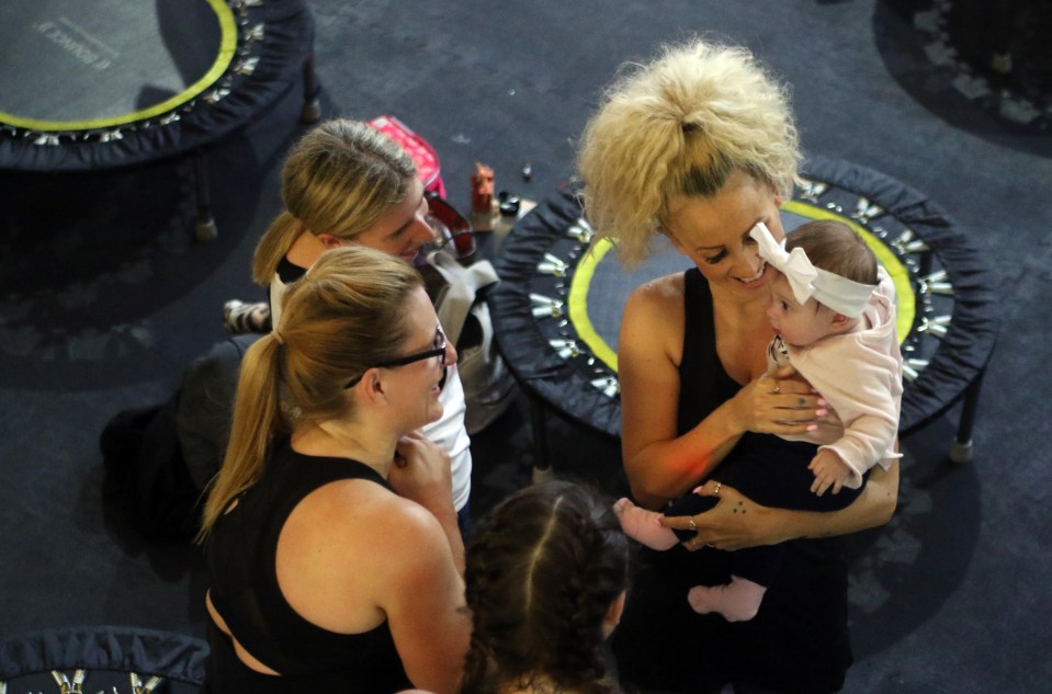 Bounce organises sessions where kids of any age can attend in the studio while their parents are working out. Toys, food, prams are all welcome.