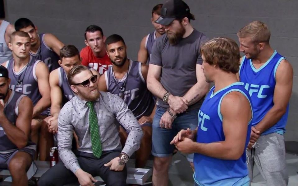  Conor McGregor has reignited an old feud with TJ Dillashaw (right) after he failed a drug test