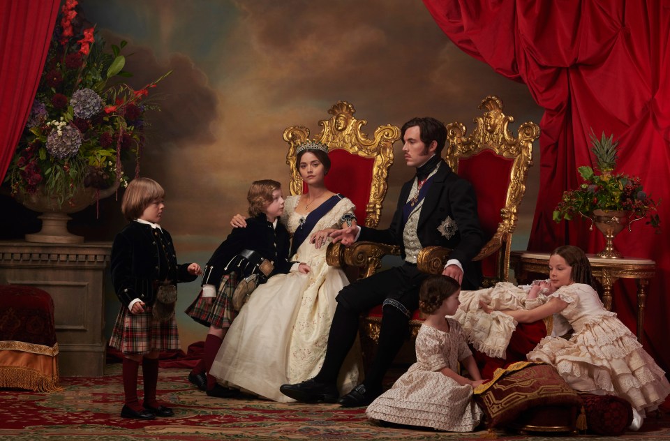  Queen Victoria and Prince Albert had nine children together