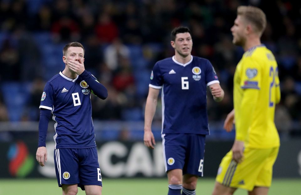  Scotland suffered another humiliating European defeat