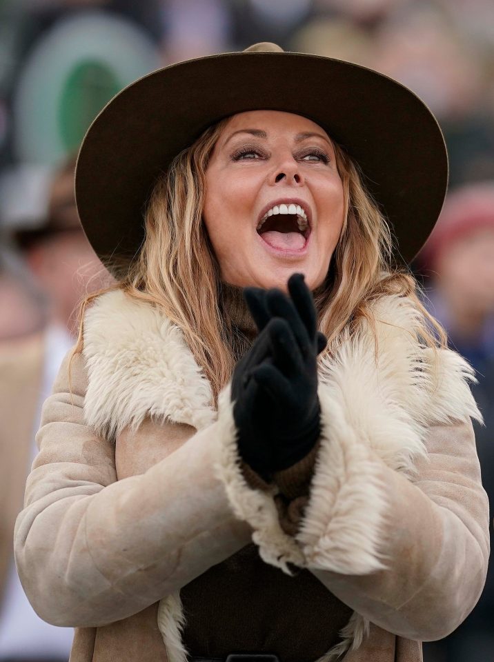  Carol Vorderman revealed she is playing the field