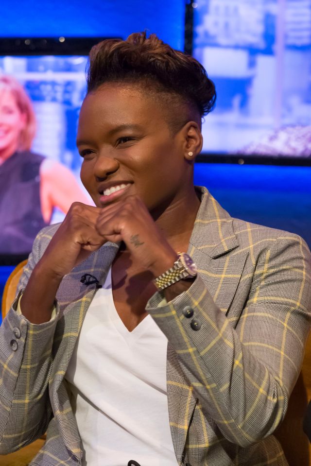  Nicola Adams will no doubt pack a punch on the sofa