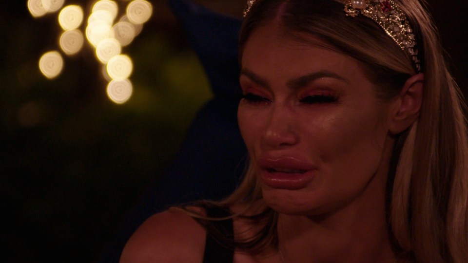  Chloe was seen in tears on Sunday night's episode over fears about the family fallout over her relationship