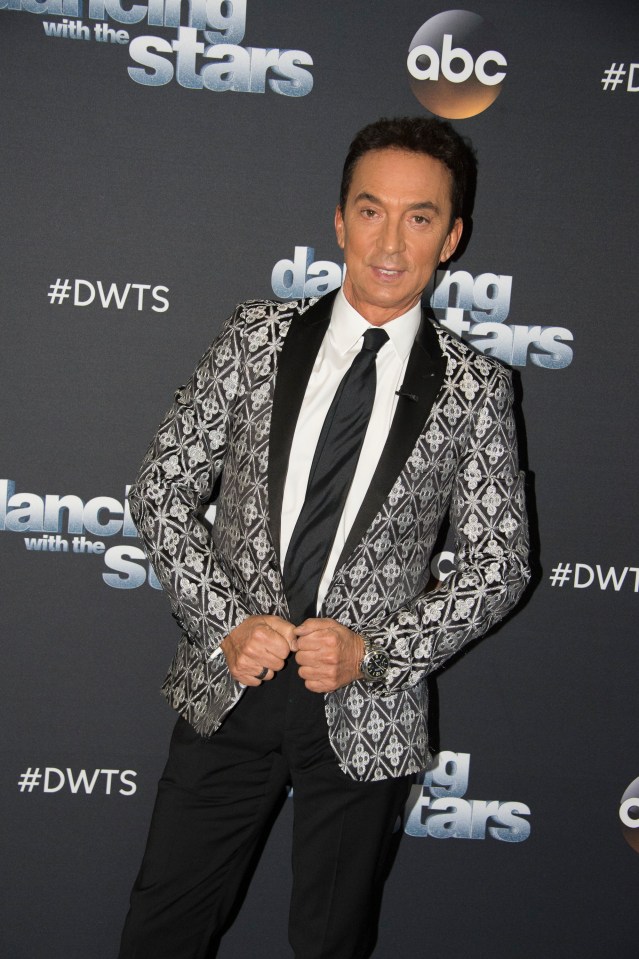 Fellow Strictly judge Bruno Tonioli, 63, dyes his grey hair black