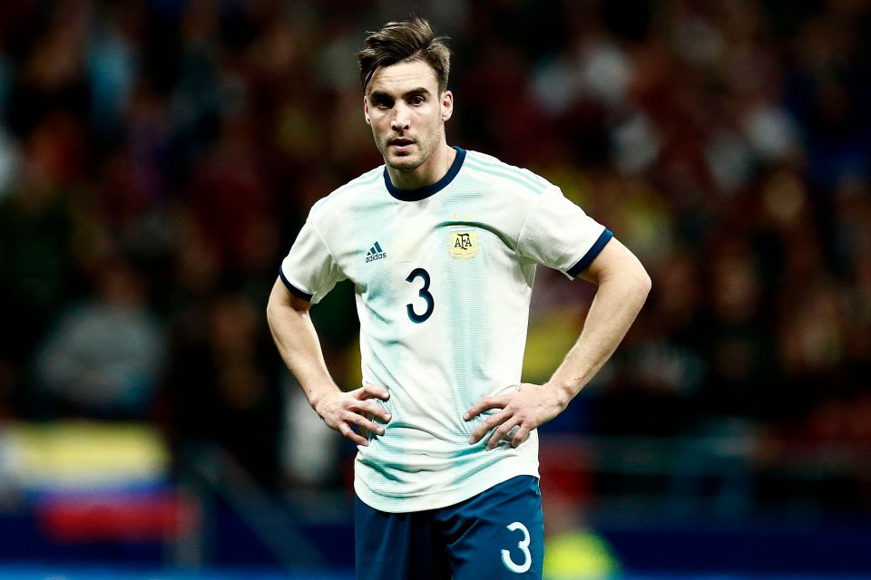  Ajax full-back Nicolas Tagliafico has won 13 caps for Argentina