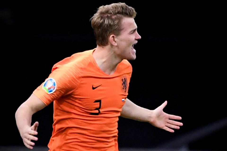  De Ligt is expected to leave Ajax this summer