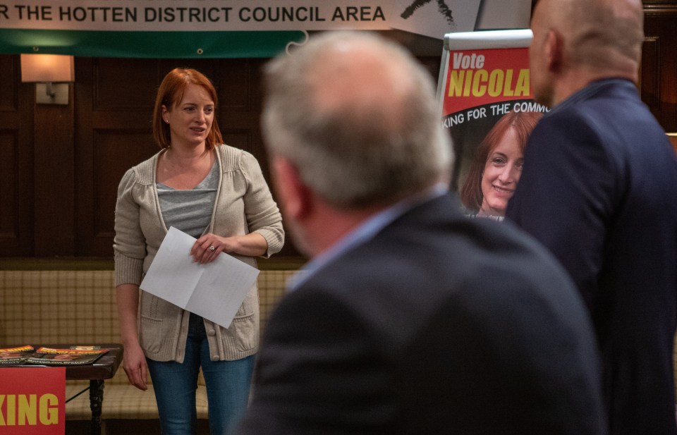  Nicola is currently campaigning to become a local councillor