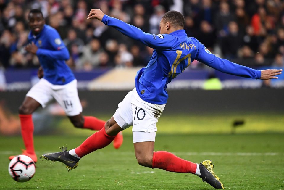  Kylian Mbappe's goal was the least his electrifying performance against Iceland at the Stade de France stadium deserved