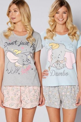  Treat yourself to some comfortable pyjamas featuring Disney's iconic elephant Dumbo with our bargain deals