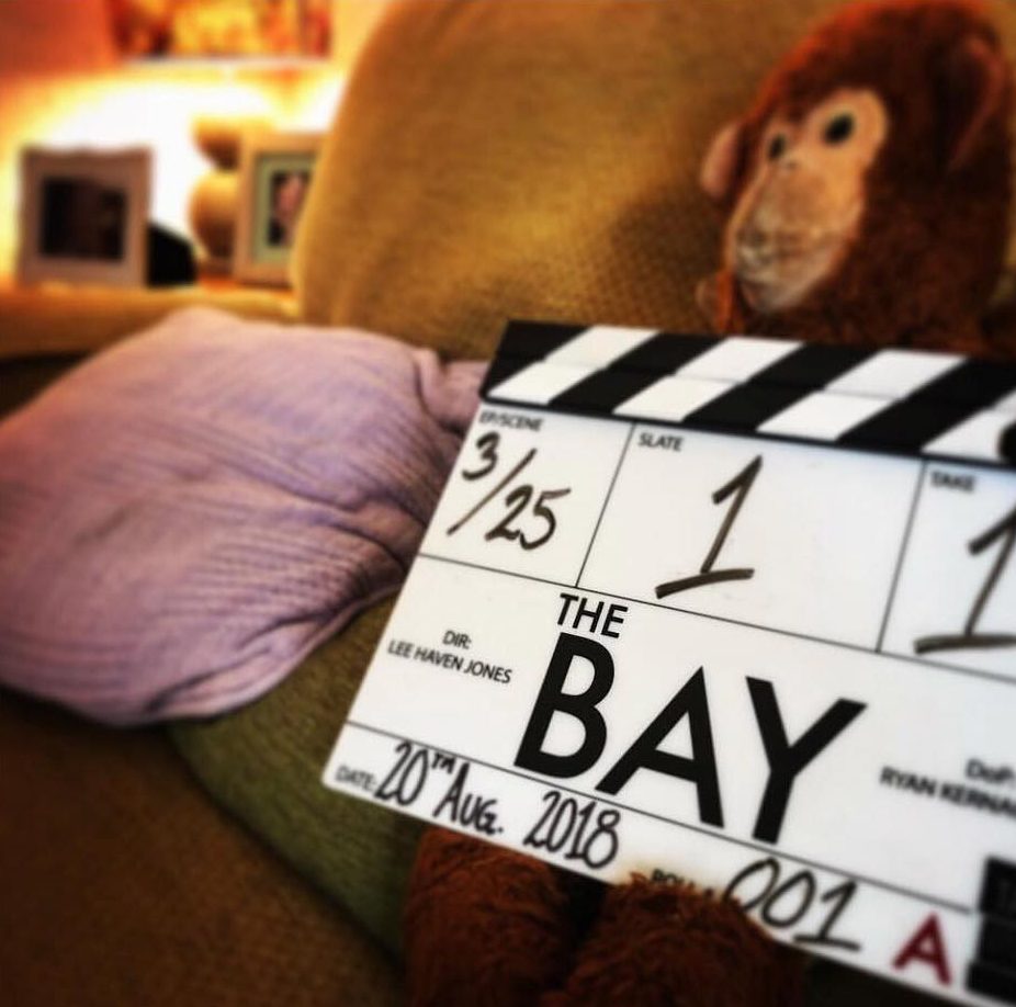  She also revealed that she stole a slate from the first scene of The Bay to keep at her home