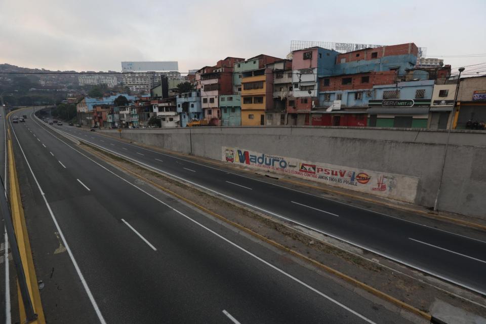  Roads are eerily quiet because people aren't going to work