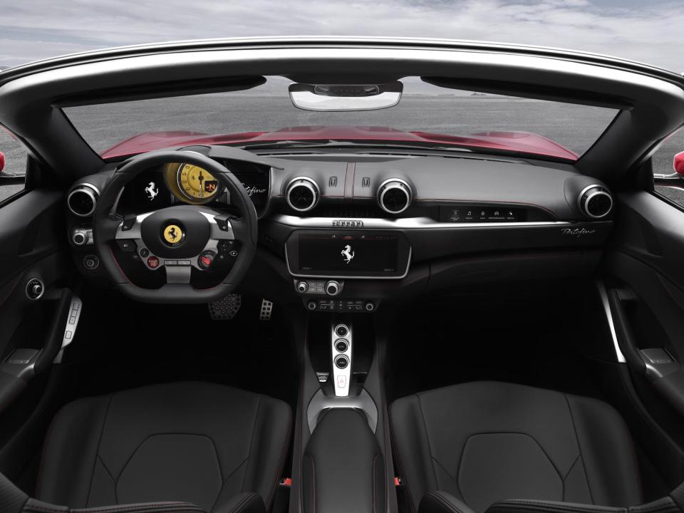  The Portofino's interior is as slick as you would imagine