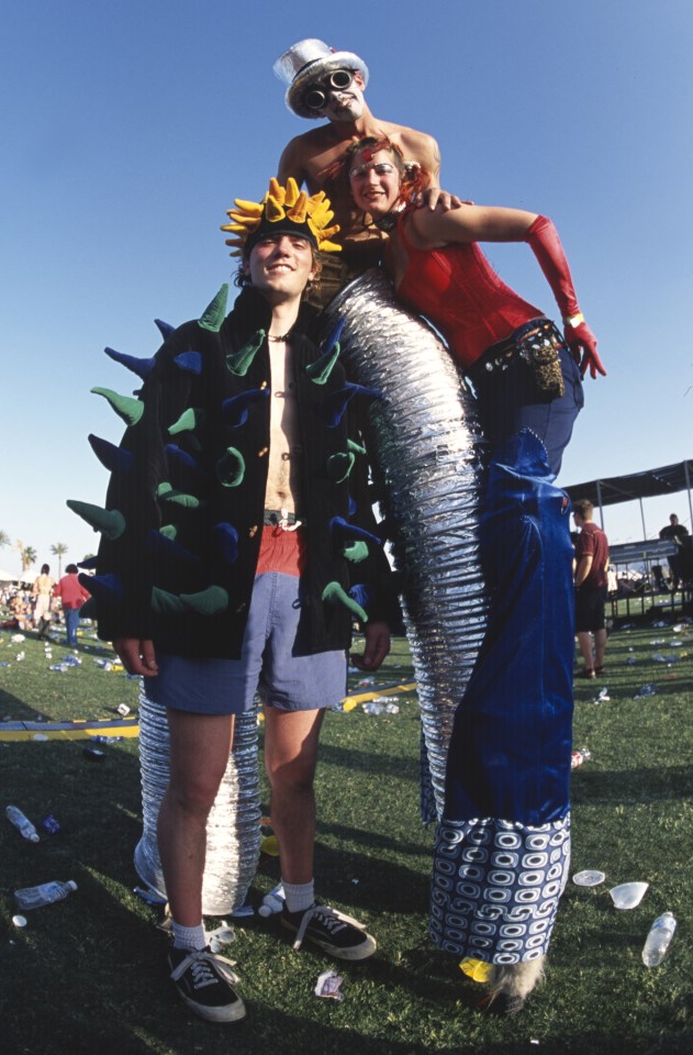  The festival is as known for it's bold fashion as much as the music and arts