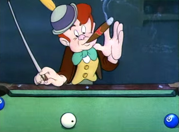  Lampwick from Pinocchio smoked a few cigars during the film