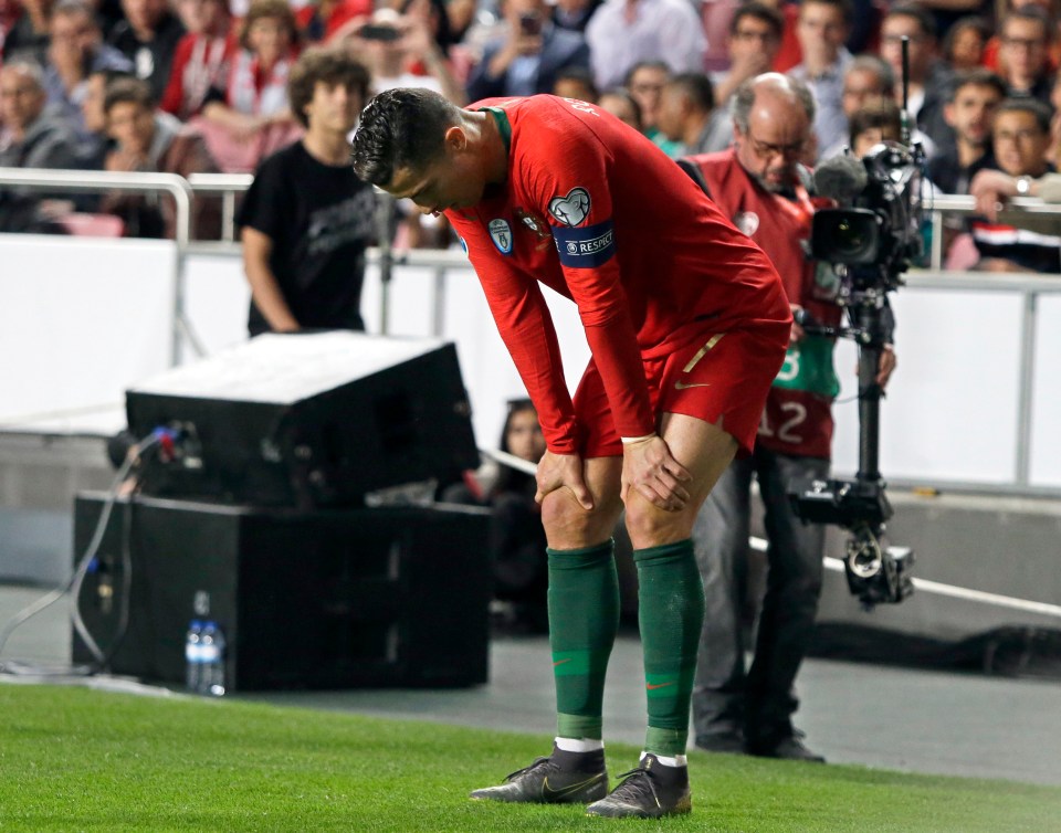  Cristiano Ronaldo is now doubtful for the Champions League quarter-final clash with Ajax next week says Juventus boss Max Allegri