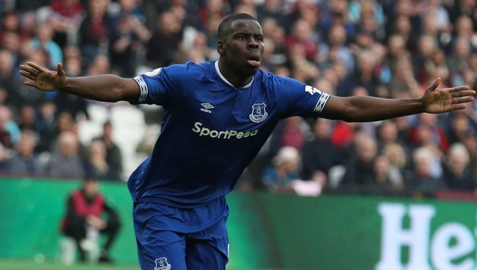  Kurt Zouma got Everton up-and-running with just five minutes on the clock at West Ham