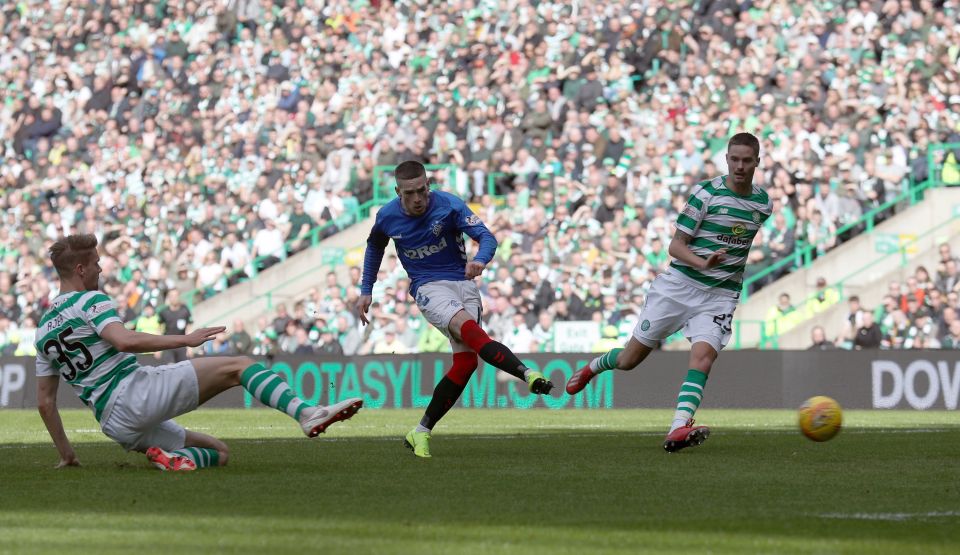  Ryan Kent scored a sublime equaliser and looked to have rescued a point for Gers