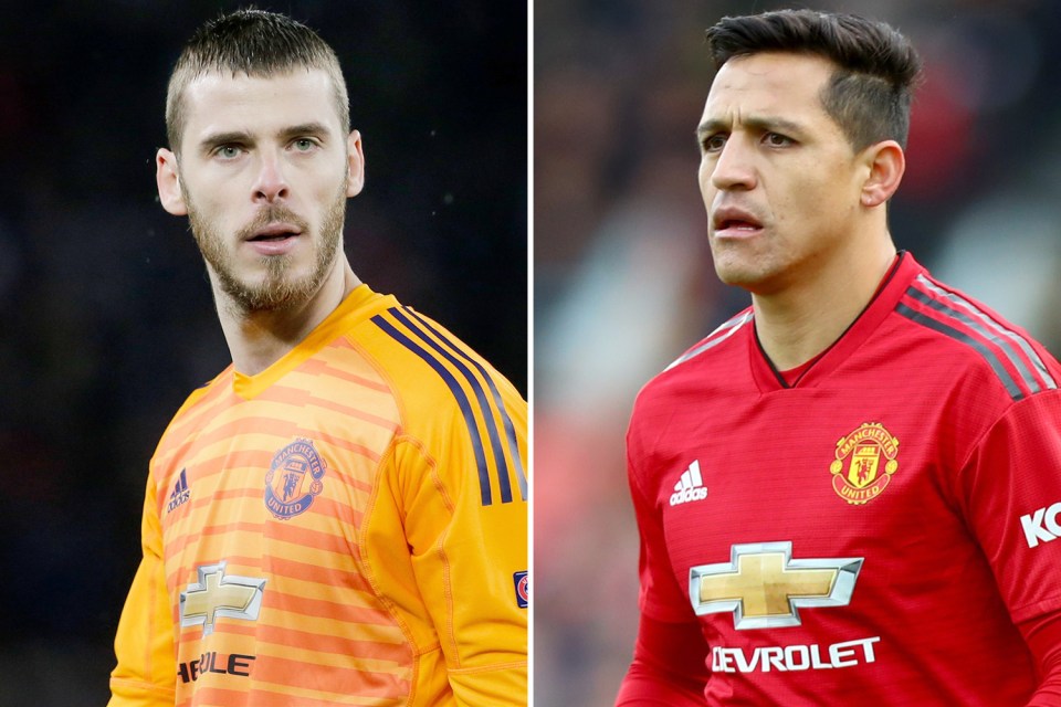  Alexis Sanchez's £505k-a-week wages could see David De Gea leave Manchester United