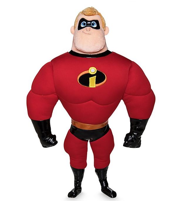  This cuddly plush toy version of Mr Incredible is suitable for all ages