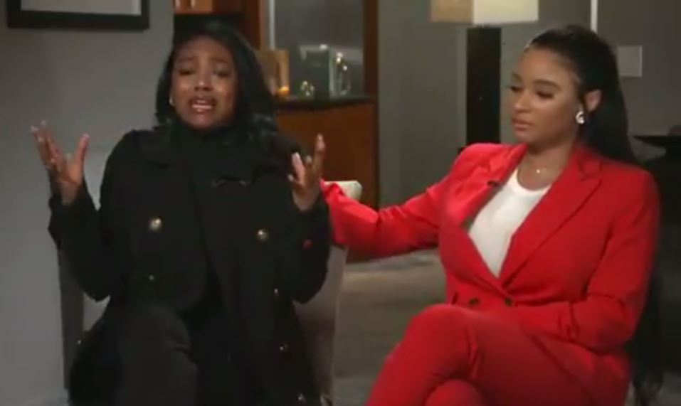  Azriel Clary, left, and Joycelyn Savage spoke out in their first interview together